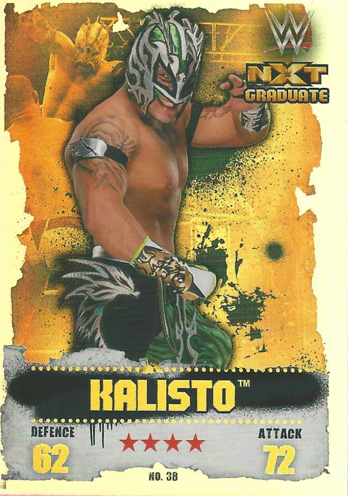 WWE Topps Slam Attax Takeover 2016 Kalisto #38