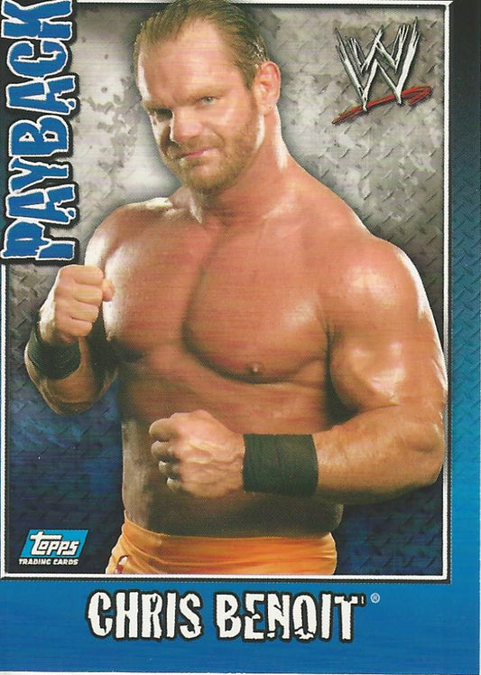 WWE Topps Payback 2006 Chris Benoit #38