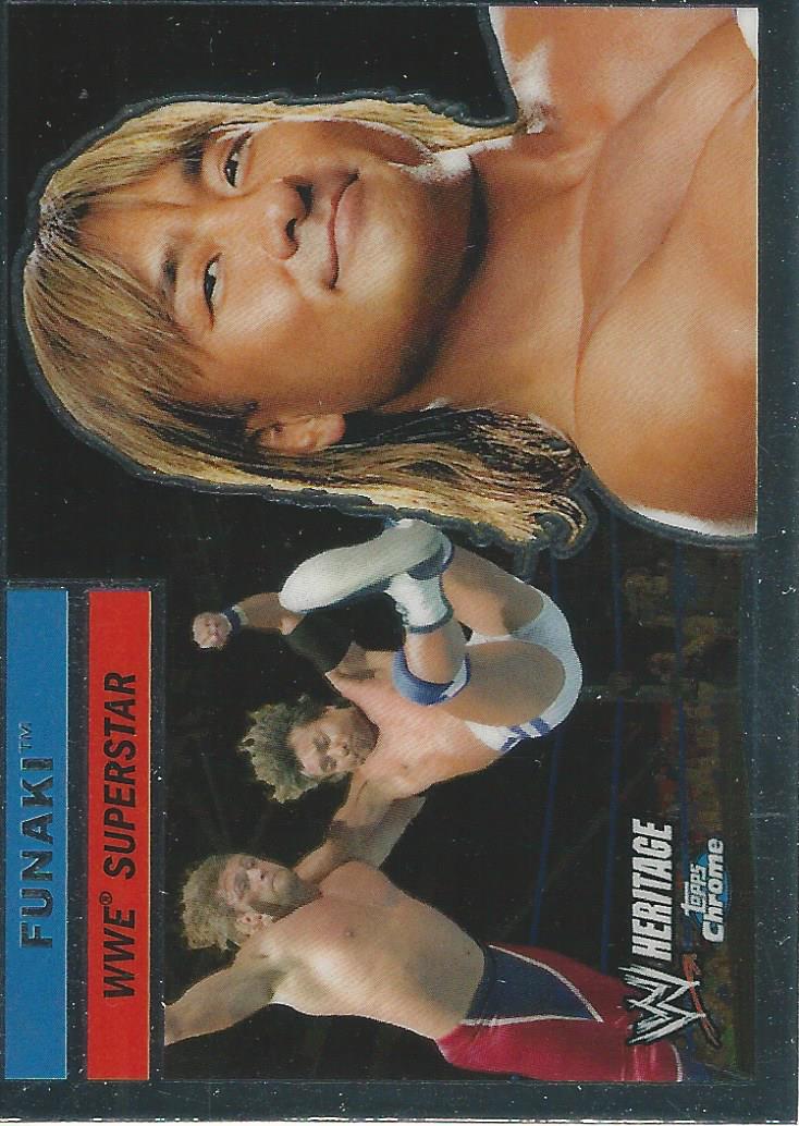 WWE Topps Chrome Heritage 2006 Funaki #38