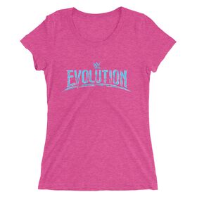Evolution "Distressed Logo" Women's Tri-Blend T-Shirt
