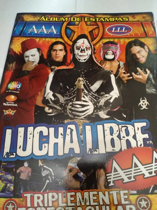 AAA Triplemente Espectacular Stickers Album 2006 From Mexico