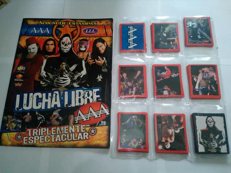 AAA Triplemente Espectacular Stickers Album 2006 From Mexico Stickers Album PW Catalog
