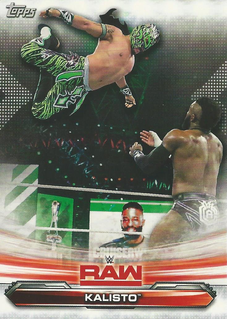 WWE Topps Raw 2019 Kalisto #39
