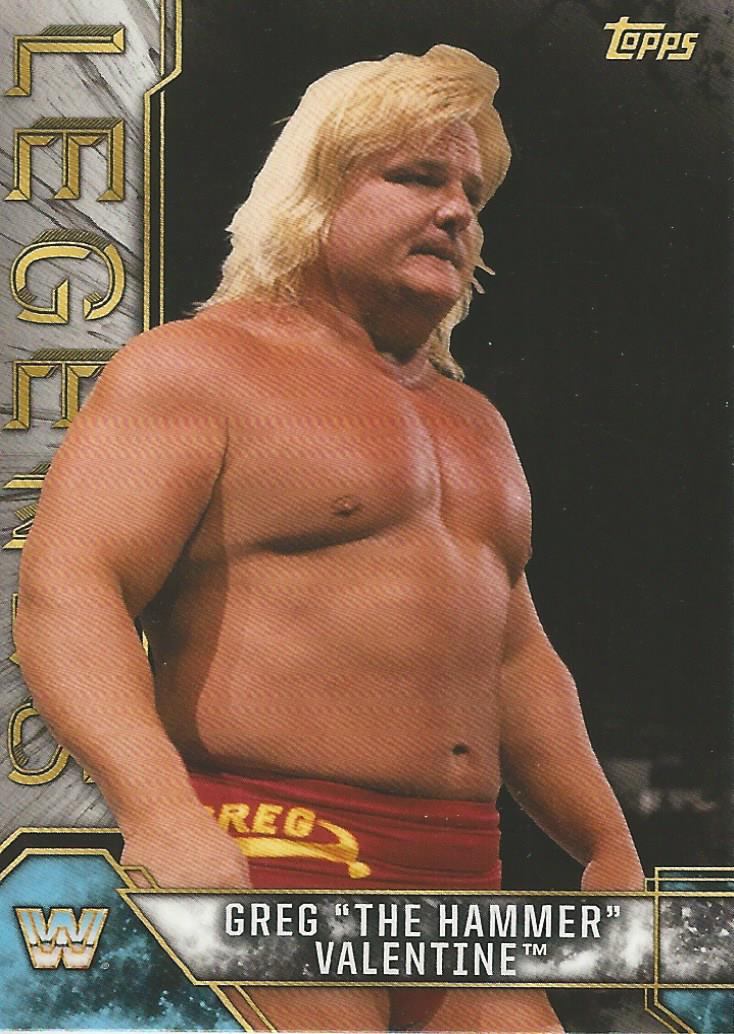WWE Topps Legends 2017 Greg Valentine #39
