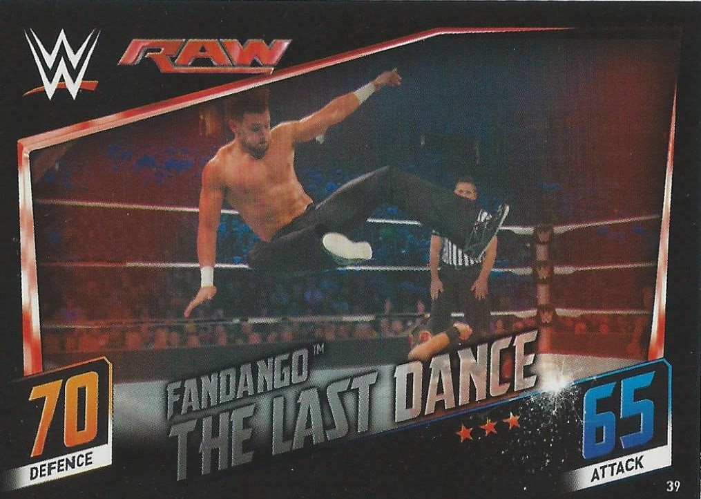 WWE Topps Slam Attax 2015 Then Now Forever Fandango #39