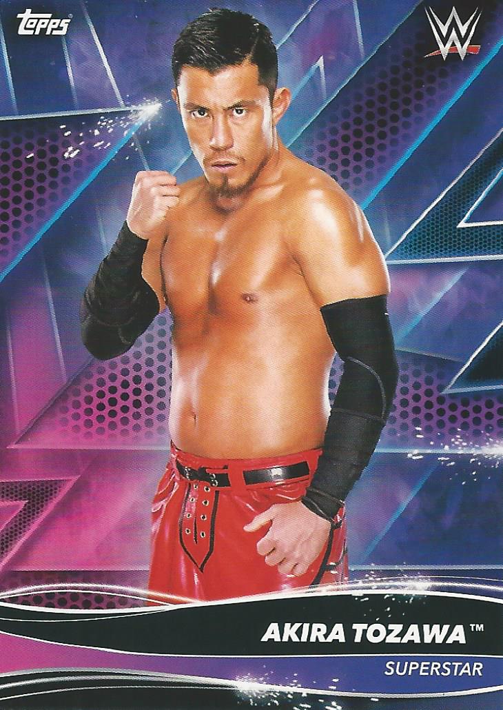Topps WWE Superstars 2021 Akira Tozawa #3