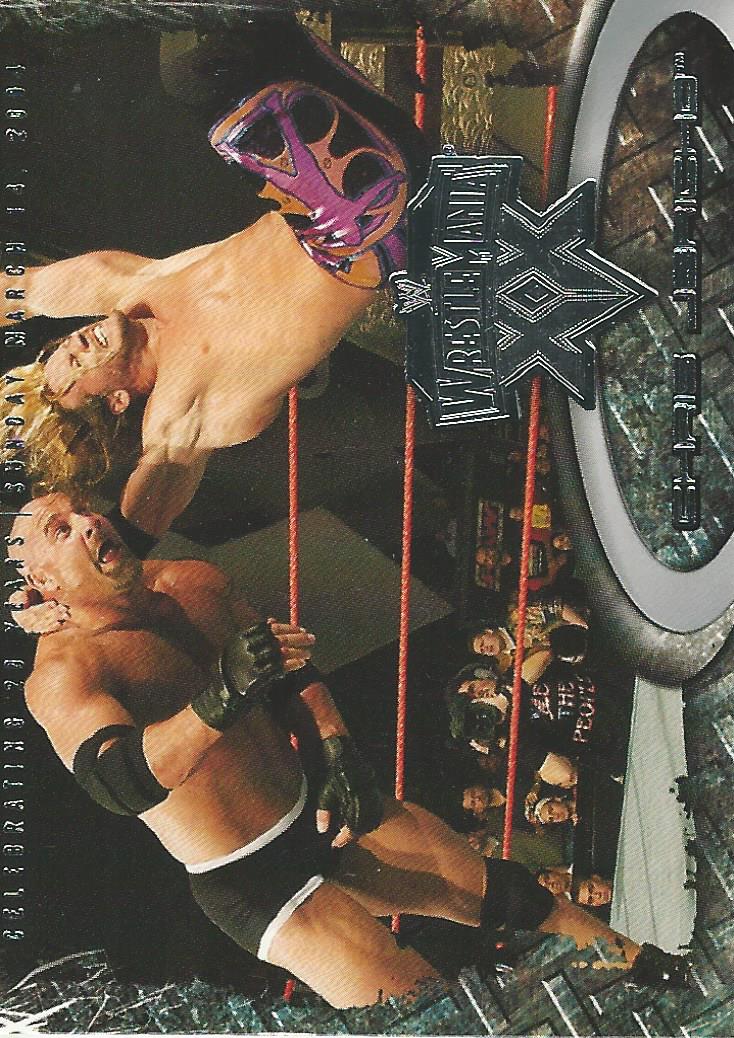 WWE Fleer Wrestlemania XX 2004 Chris Jericho #3