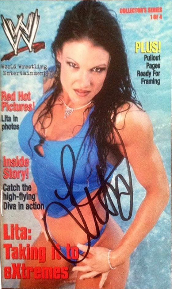 WWE Special Mini Magazine Lita Vol 3 1 of 4 Magazine PWcatalog