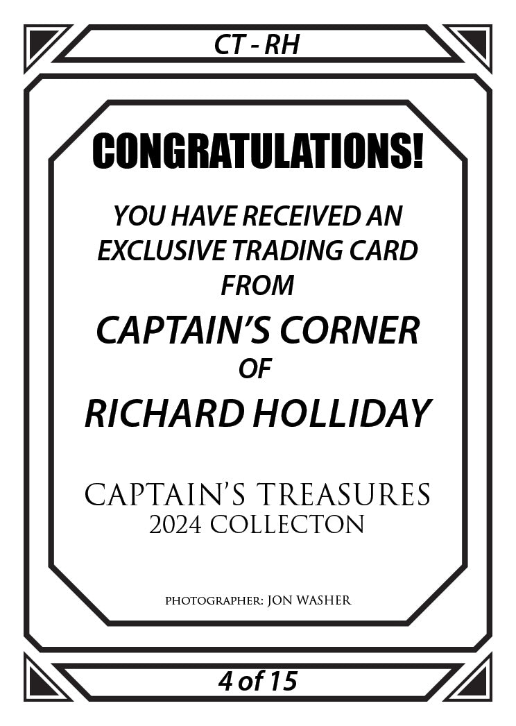 Richard Holliday trading card PW Catalog
