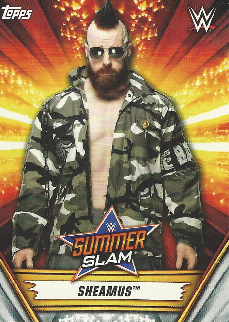 WWE Topps Summerslam 2019 Sheamus #40