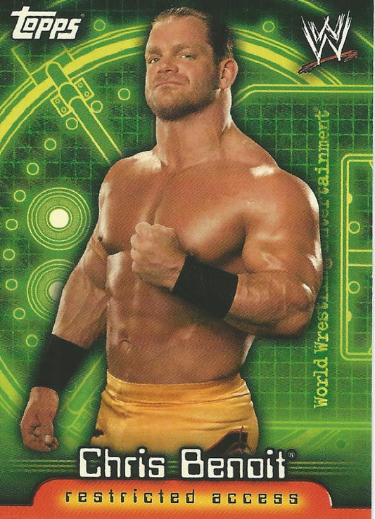 WWE Topps Insider 2006 US Chris Benoit #40