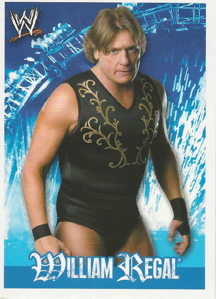 WWE Topps Rivals 2009 Stickers William Regal #40