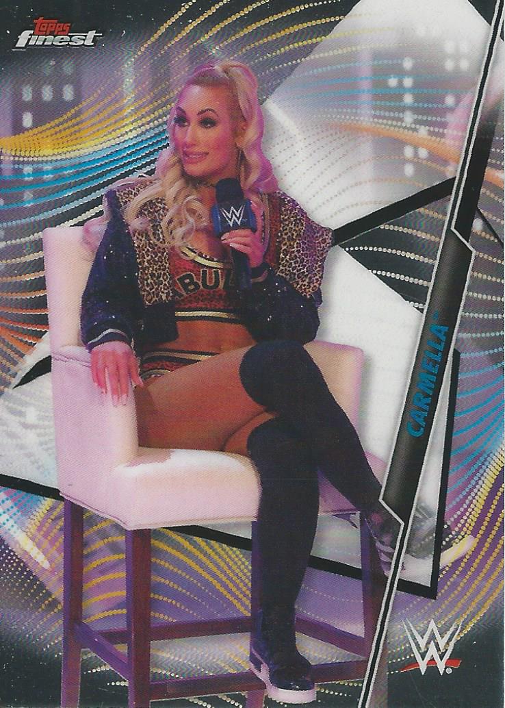 WWE Topps Finest 2020 Carmella #40