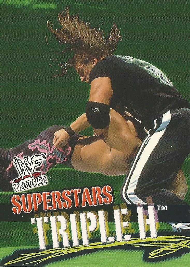 WWF Fleer Wrestlemania 2001 Triple H #40
