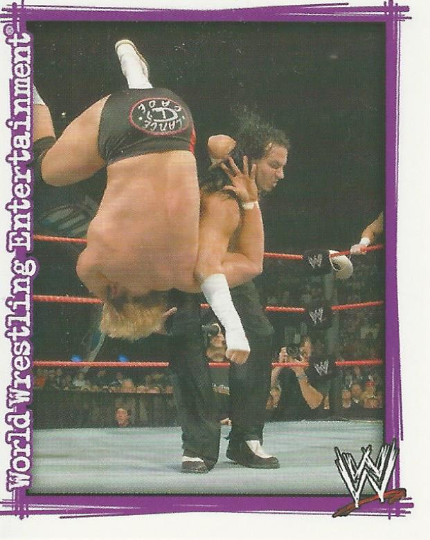 WWE Topps Superstars Uncovered 2007 Sticker Matt Hardy #40