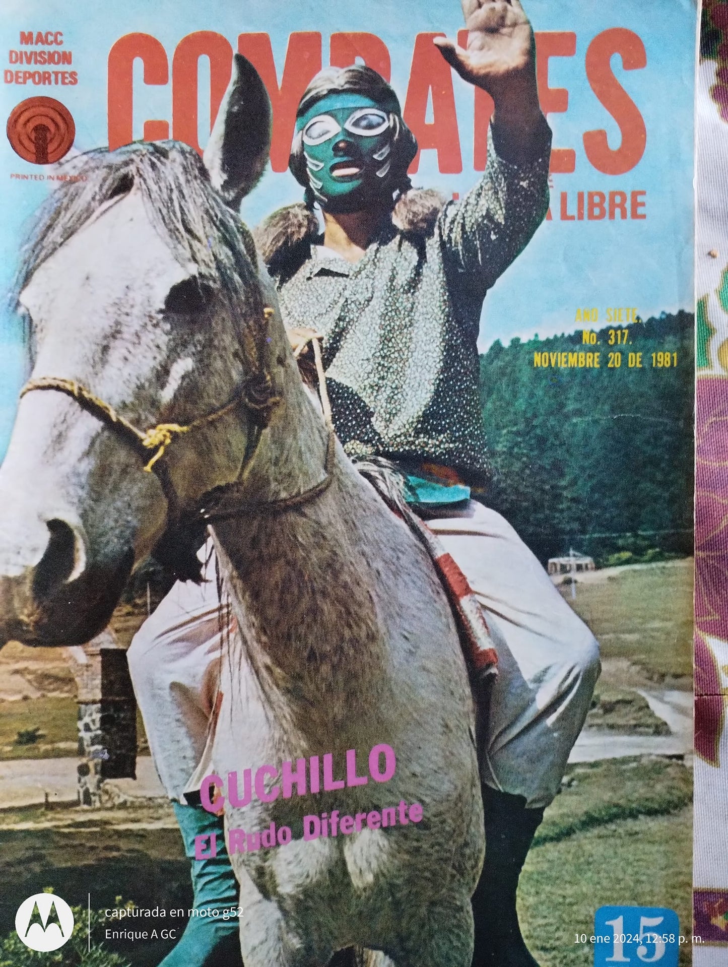 Combates de Lucha Libre 317 Magazine PWcatalog