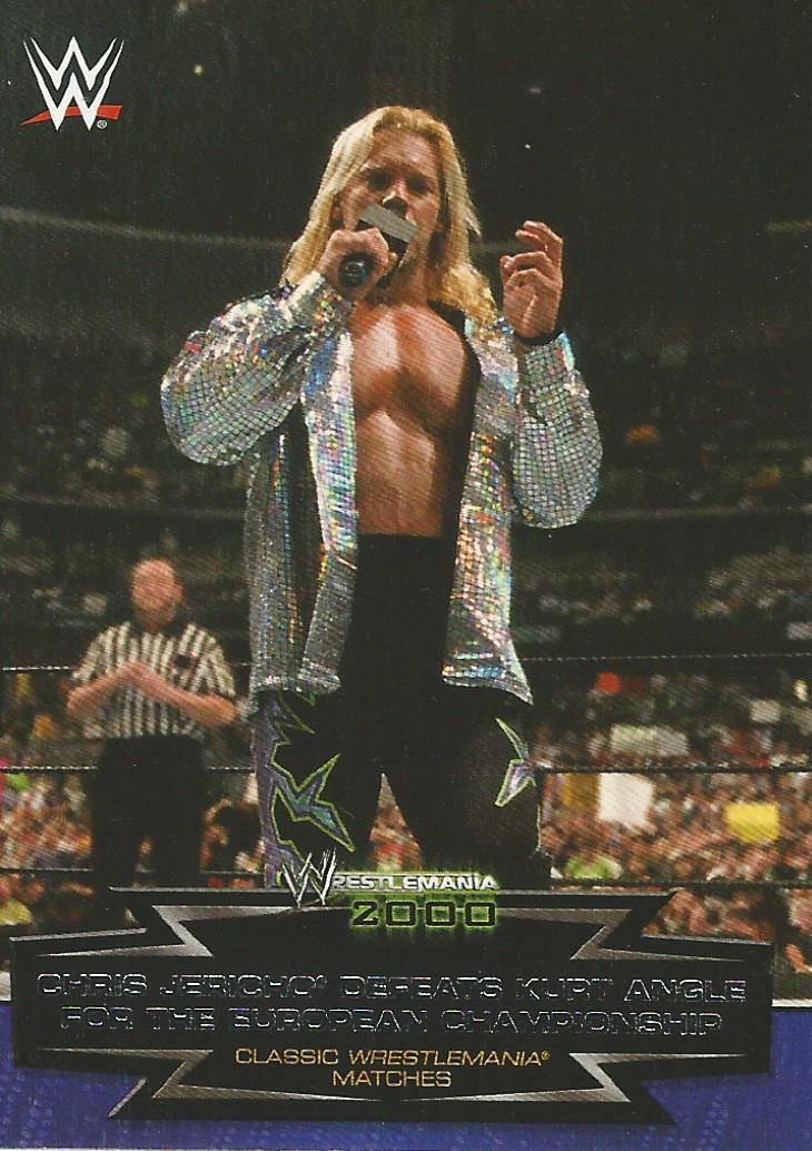 WWE Topps Road to Wrestlemania 2015 Chris Jericho 11 of 30 trading card PW Catalog