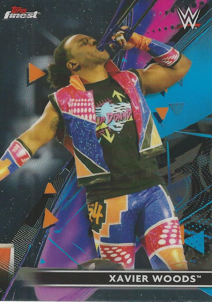 WWE Topps Finest 2021 Xavier Woods #41