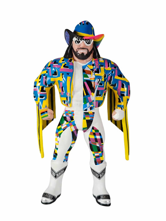 Major Wrestling Figure Podcast Major Bendies "Macho Man" Randy Savage Action & Toy Figures PWcatalog