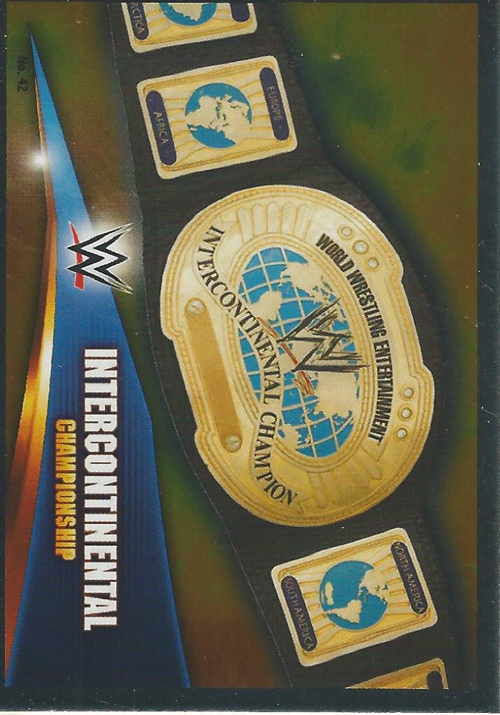 WWE Topps Slam Attax Rivals 2014 Intercontinental Championship #42