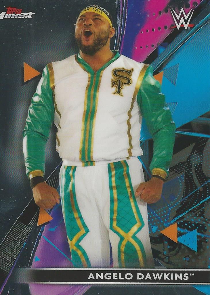 WWE Topps Finest 2021 Angelo Dawkins #42
