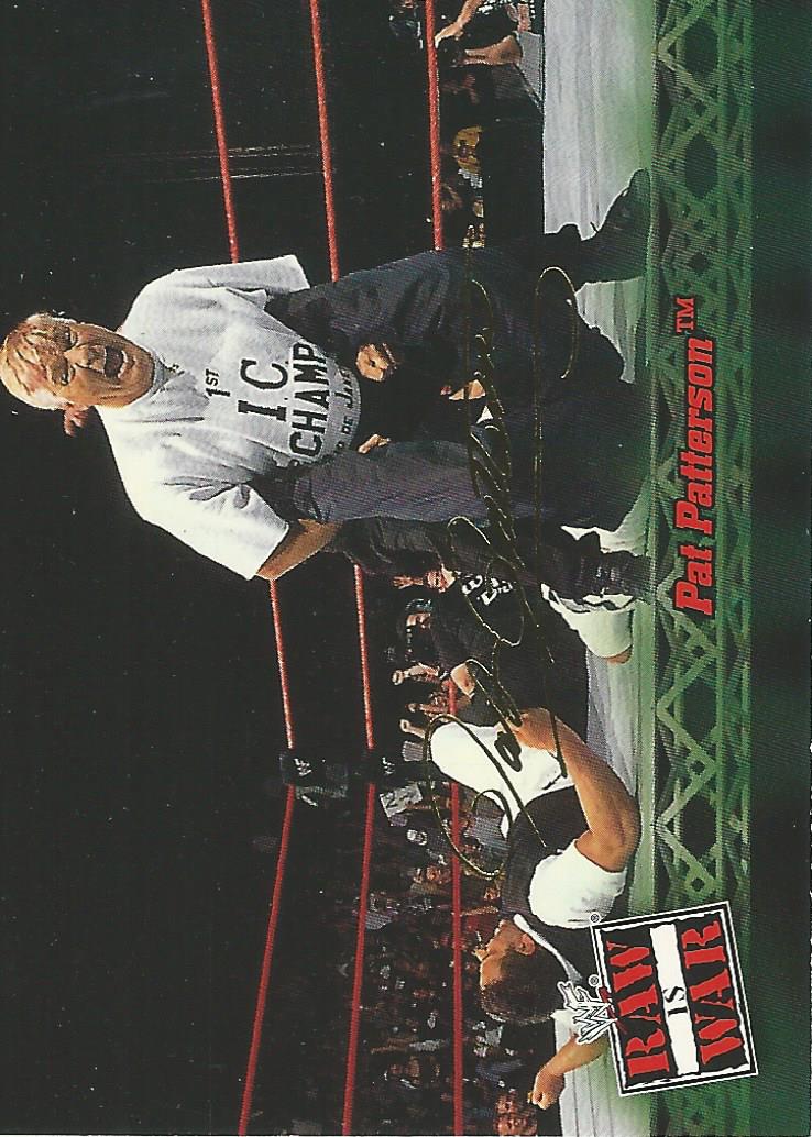 WWF Fleer Raw 2001 Pat Patterson #42