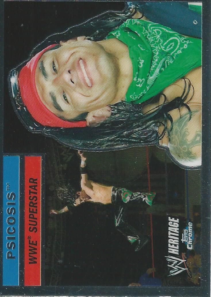 WWE Topps Chrome Heritage 2006 Psicosis #42
