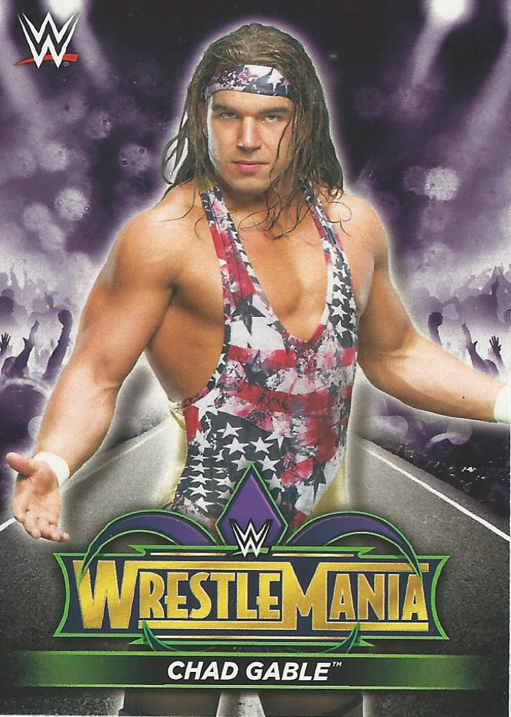 WWE Topps Road to Wrestlemania 2018 Chad Gable R43 trading card PW Catalog