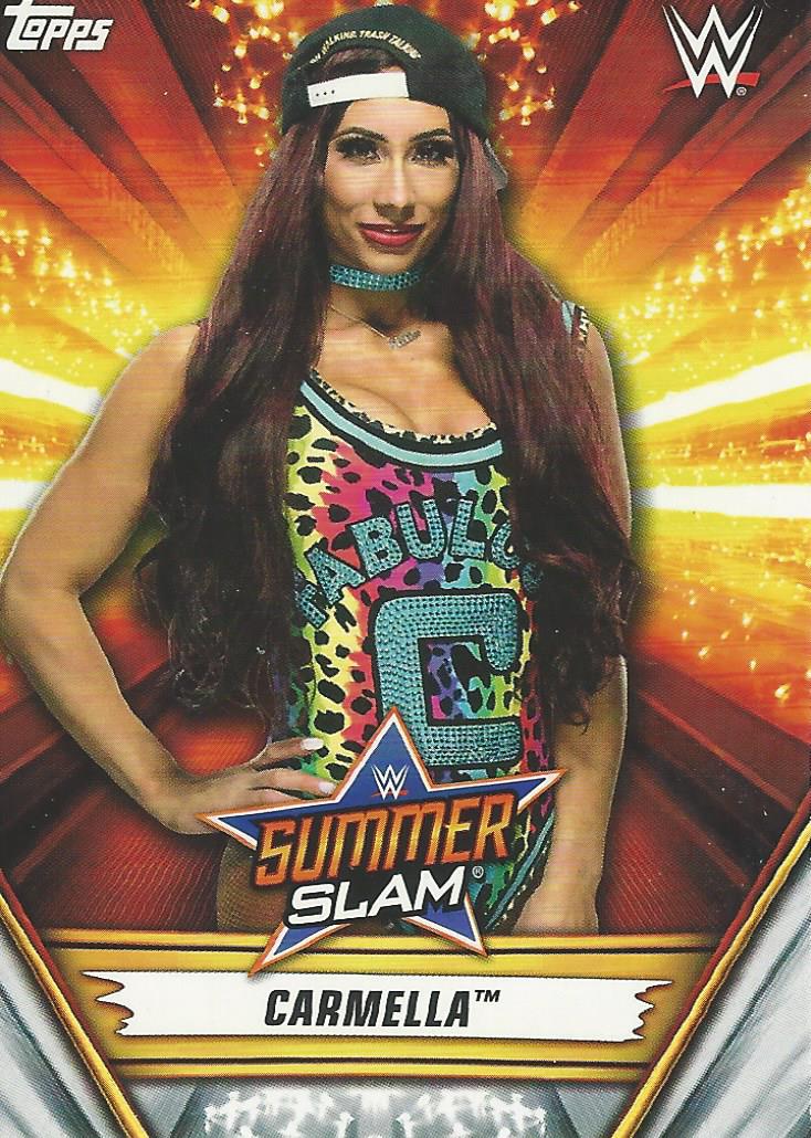 WWE Topps Summerslam 2019 Carmella #45