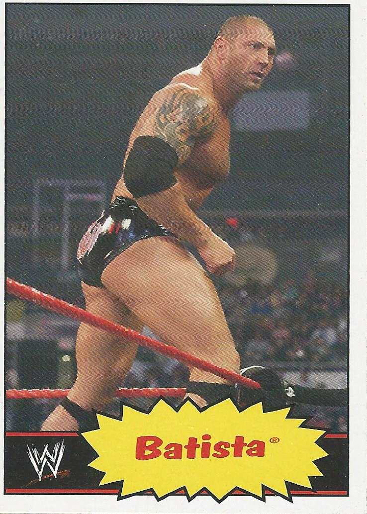 WWE Topps Heritage 2012 Batista #44