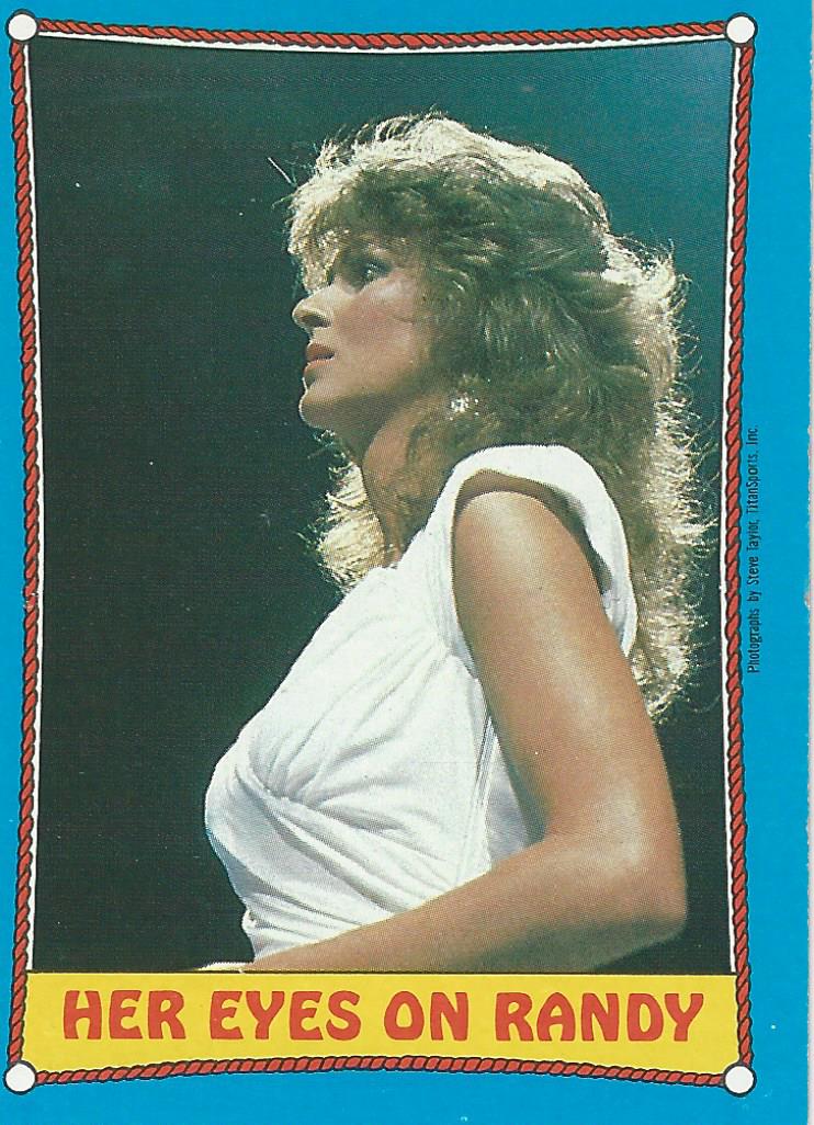 Topps WWF Wrestling Cards1987 Miss Elizabeth #44
