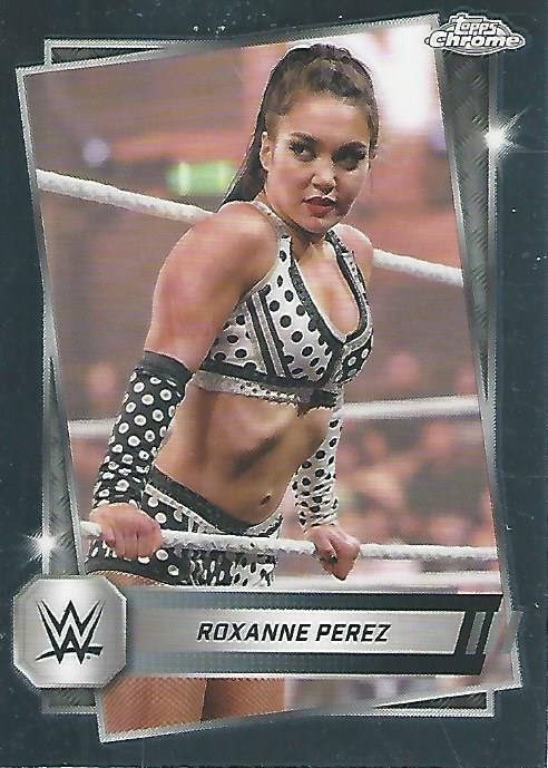WWE Topps Chrome 2025 Trading Cards Roxanne Perez No.44 PW Catalog