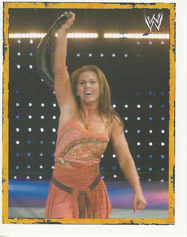 WWE Merlin Heros 2008 Stickers Mickie James P15