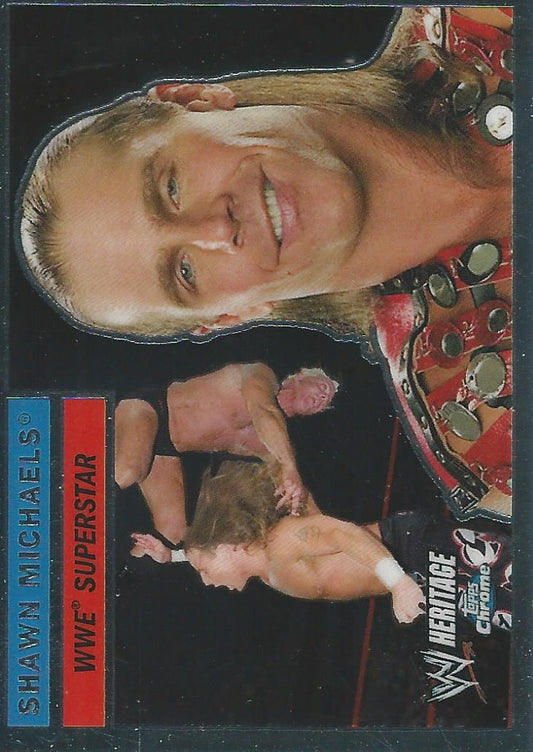 WWE Topps Chrome Heritage 2006 Shawn Michaels #27