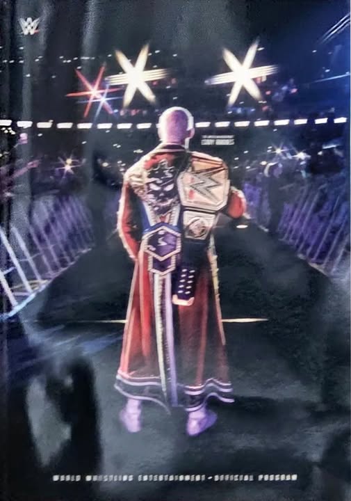 WWE 2024 Live Event Program Magazine PWcatalog