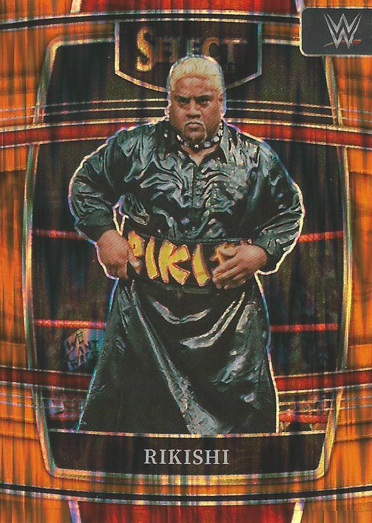 WWE Panini Select 2022 Rikishi #46 Orange Flash
