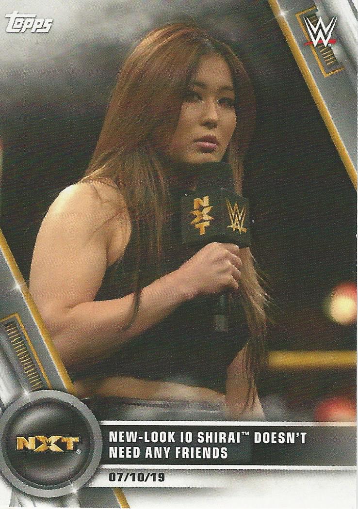 WWE Topps Women Division 2020 IO Shiari #46