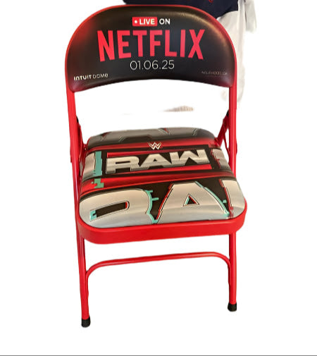 WWE Live on Netflix January 6, 2025 Ringside Chair - image 5