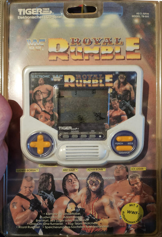 WWF Royal Rumble Handheld LCD from Germany PWcatalog