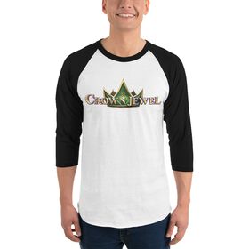 Crown Jewel Logo 3/4 Sleeve Raglan T-Shirt