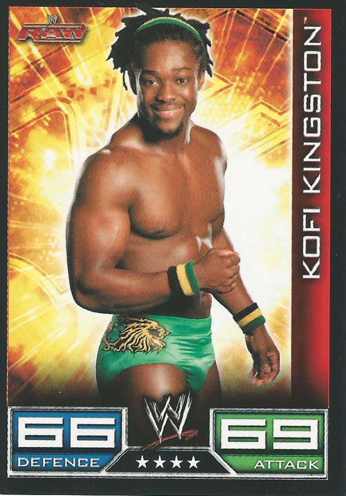 WWE Topps Slam Attax 2008 Kofi Kingston #47