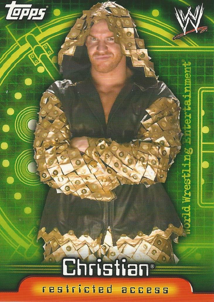 WWE Topps Insider 2006 Christian #47