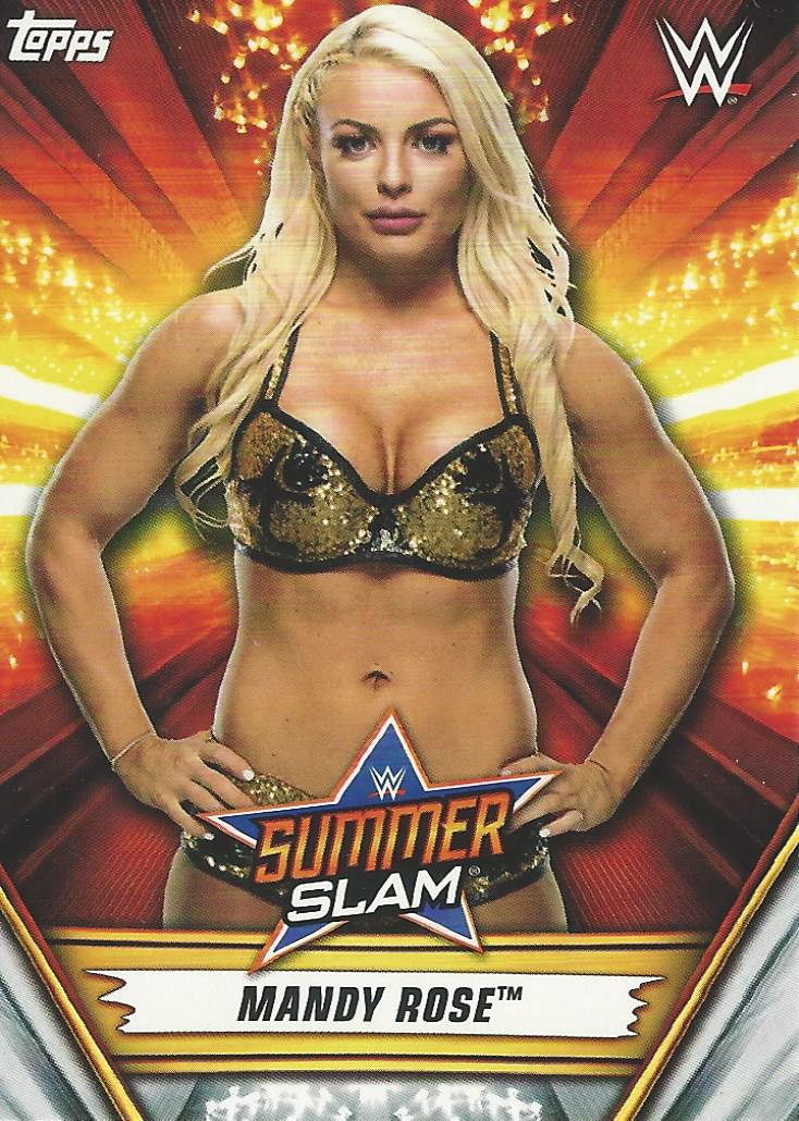 WWE Topps Summerslam 2019 Mandy Rose #47