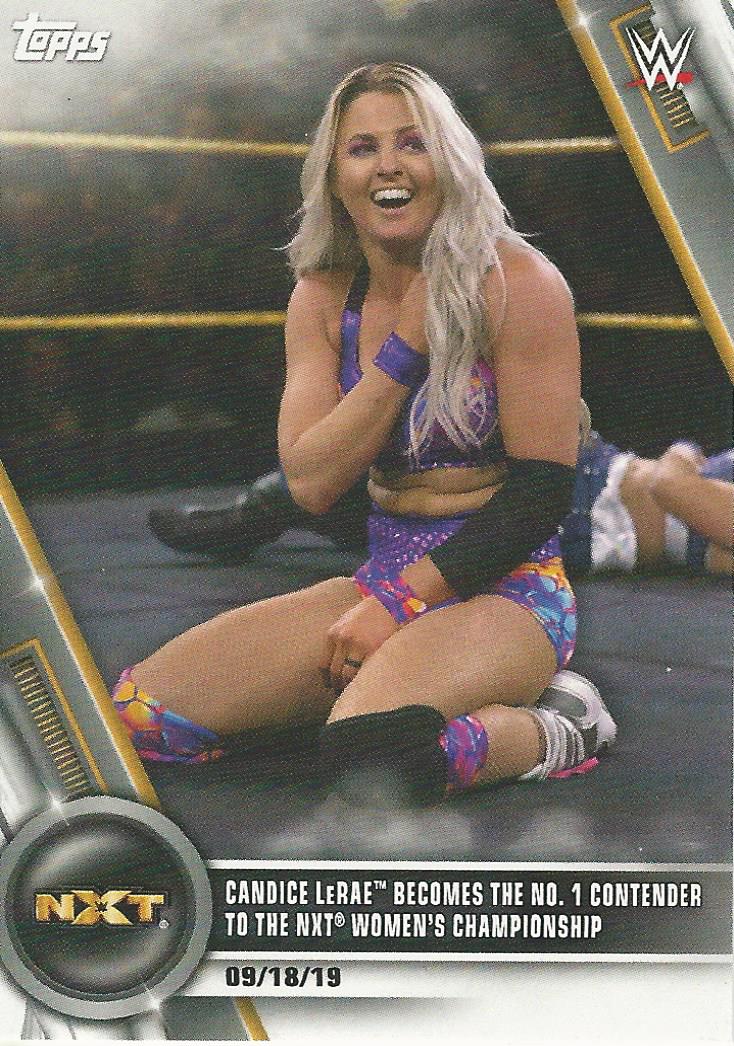 WWE Topps Women Division 2020 Candice LeRae #86