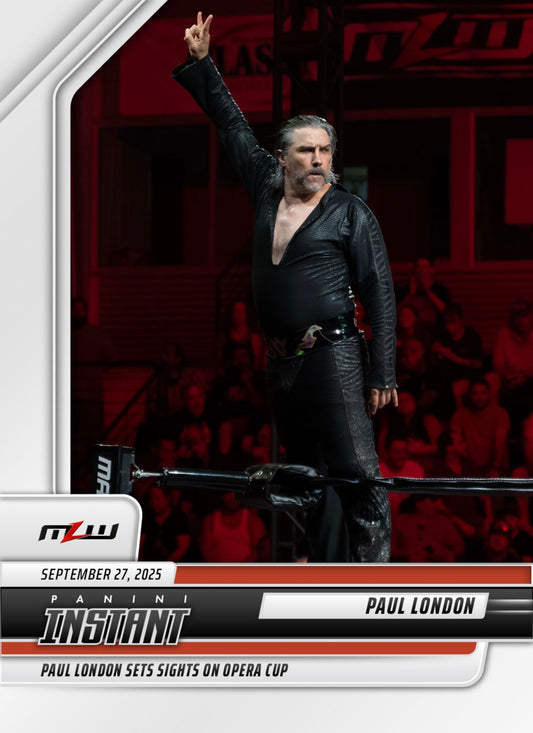 Paul London – Paul London Sets Sights on Opera CUP