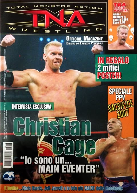 TNA Magazine Vol 4 July 2007 From Italy Magazine PWcatalog
