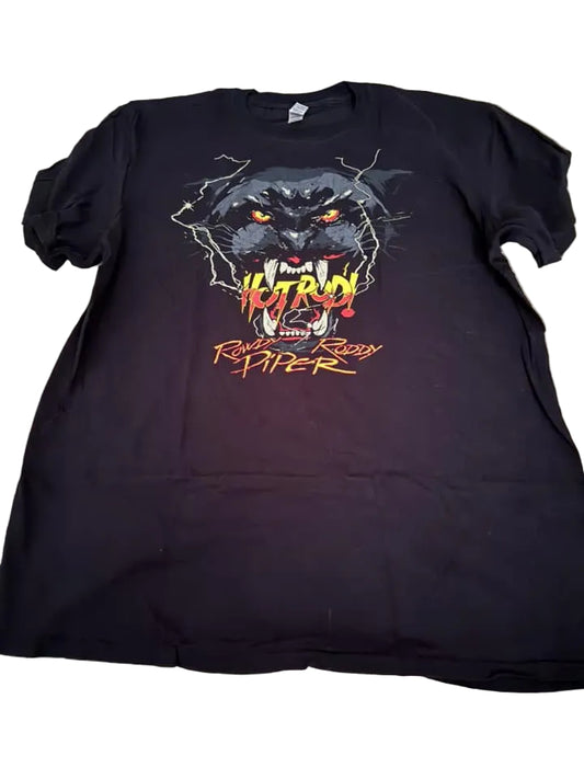 WWF Hot Rod! Rowdy Roddy Piper T-shirt Pwcatalog