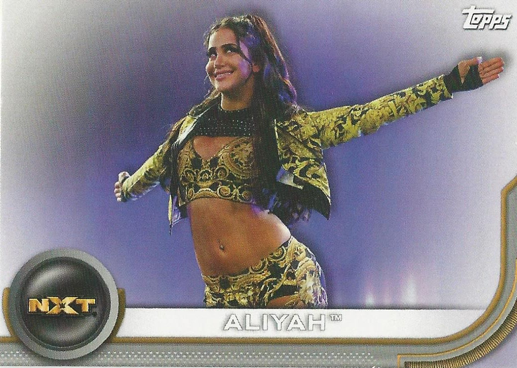 WWE Topps Women Division 2020 Aliyah RC-3
