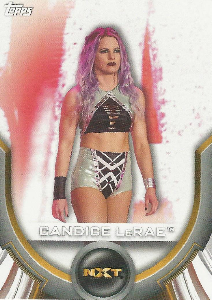 WWE Topps Women Division 2020 Candice LeRae RC-10 trading card PW Catalog