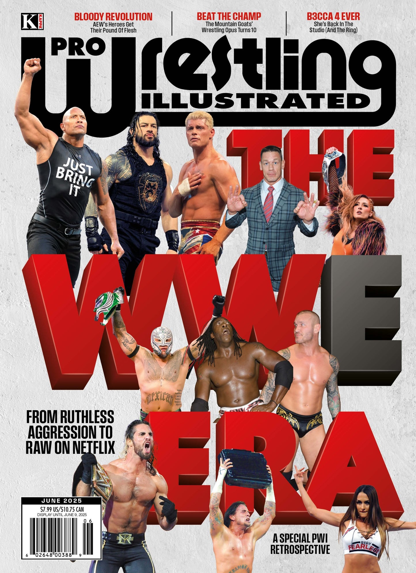 Pro Wrestling Illustrated June 2025 Magazine PWcatalog